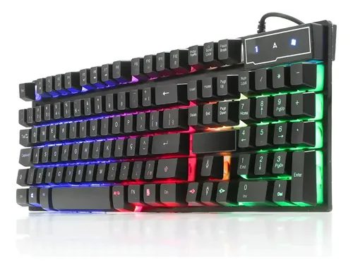 Teclado RGB c/ Fio - Ate- G107 - Aitek