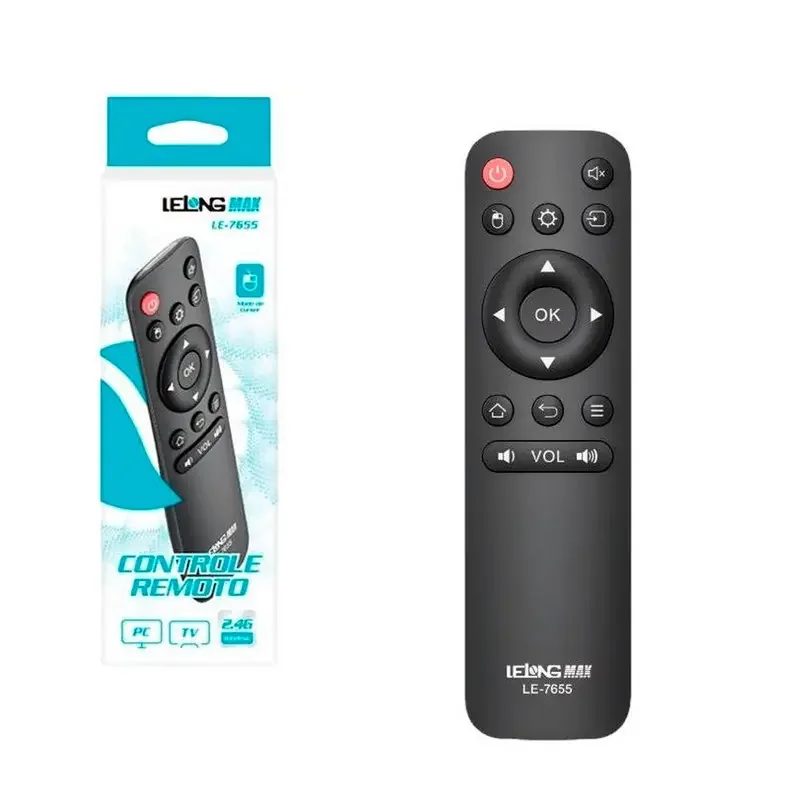 Controle Universal p/ Projetor, TV e PC - Le-7655