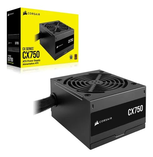 Fonte De Alimentação Gamer Cx750 80 Plus Bronze - Corsair