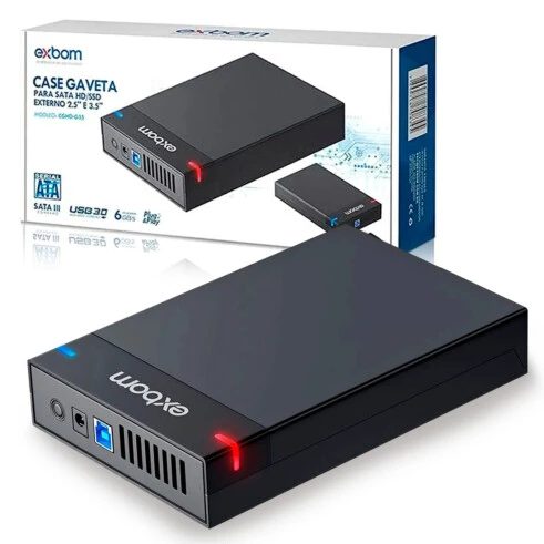 Case P/ Hd Barracuda 3.5 Usb 3.0 - Cghd-G35 - Exbom